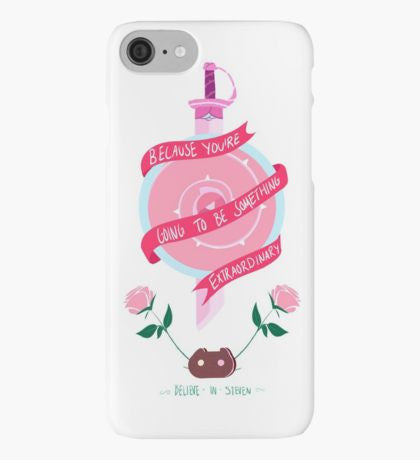 "Because You are Going to do Something Extraordinary" Believe in Steven