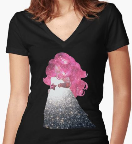 Rose Quartz Silhouette